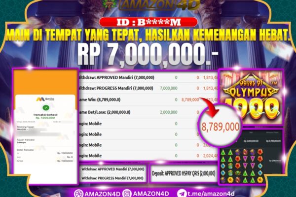 AMAZON4D | SELALU ADA JP DI SINI